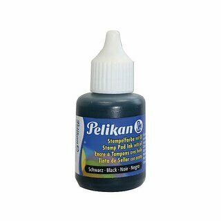 Stempelfarbe Pelikan 351353, Inhalt: 30ml, schwarz