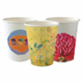 Biocup Becher Duni Art Series 240ml 50 Stück