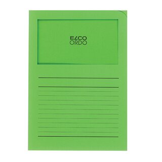 Sichtmappe Elco 2948962, A4, intensivgrün, 100 Stück