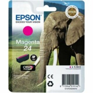 Epson T24334012 24XL Tinte, 9,8 ml, magenta