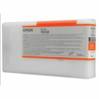 Epson Tinte C13T653A00, Inhalt: 200 ml, orange