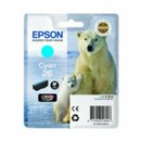 Epson Tintenpatrone T2612, Inhalt: 4,5ml, cyan