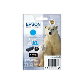 Epson - C13T26324012 - Tinte - 26XL - cyan