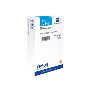 Epson Toner C13T754240 7000 Seiten cyan