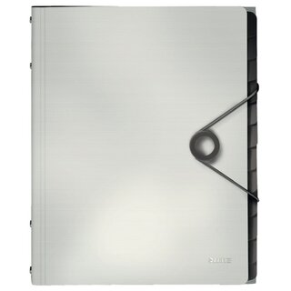 Ordnungsmappe Leitz 4570 Solid, 12 Fächer, mit Gummizug,...