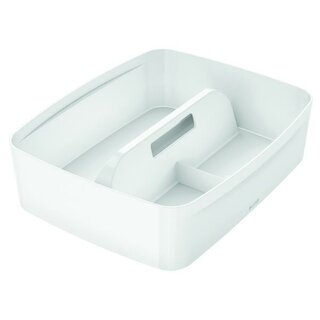 Schreibtischorganizer Leitz 5322, MYBOX, mit Griff, weiß