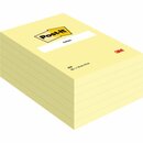 Haftnotizen Post-it 659, 102x152mm, 100 Blatt, gelb