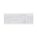 Active Key AK-C7012F-U1-W/GE Hygiene-Tastatur, Silikon,...