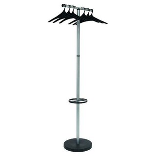 Garderobe Alba PMWAVE2, Maße: 173 x 50cm, silber