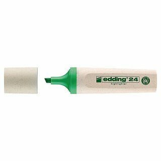 Textmarker edding 24, Strichstrke: 2-5mm, nachfllbar, hellgrn