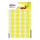 Markierungspunkte Avery Zweckform PSA15J, D 15mm, gelb,...