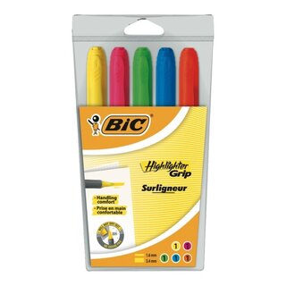 Textmarker BIC 811935, Strichstärke: 1,6 - 3,4mm,...