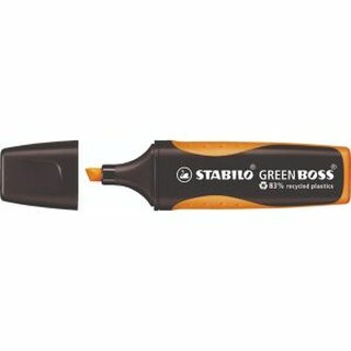 STABILO Textmarker GREEN BOSS 6070/54, Keilspitze, 2 - 5 mm, orange