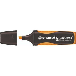 STABILO® Textmarker GREEN BOSS® 6070/54, Keilspitze, 2 -...