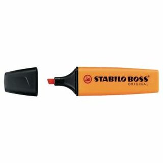 Textmarker Stabilo Boss Original 70/54, Strichstrke: 2-5mm, nachfllbar, orange