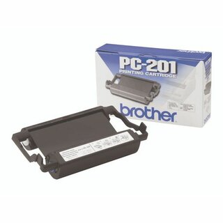 Mehrfachkassette Brother PC-201, inklusive Farbband,...