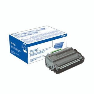Toner Brother TN3520, Reichweite: 20.000 Seiten, schwarz