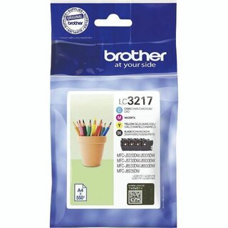Tinte Brother LC3217VALDR, 4 farbig