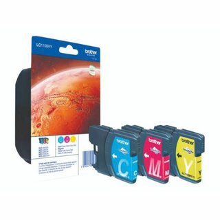 Fax-Tintenpatrone Brother LC-1100HY, Reichweite: 750...