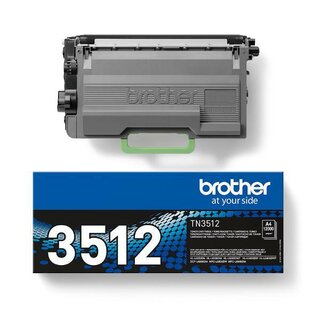 brother Toner TN-3512, original, schwarz, 12.000 Seiten
