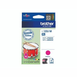 Tintenpatrone Brother LC-22UM, Reichweite: 1.200 Seiten,...