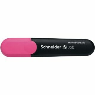 Textmarker Schneider Job, Strichstrke: 1+5mm, nachfllbar, rosa
