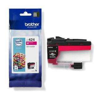 Brother Tinte LC-424M, für DCP-J1200W, Reichweite 750...