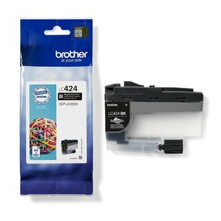 Brother Tinte LC-424BK, für DCP-J1200W, Reichweite 750...