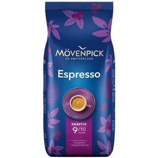 Darboven Mövenpick Espresso Ganze Bohne, 1000g, 4 Stück