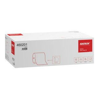 Katrin 460201 Handtuchrolle, 20,9 cm x 180 m, naturweiß,...