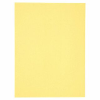 Neutral Sammelmappe mit Klappe, A4, 24x32cm, Karton, 250 g/qm, gelb, 100 Stck