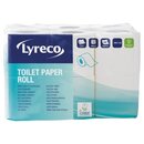 Toilettenpapier Lyreco, 2-lagig, 200 Blatt, 12 St�ck