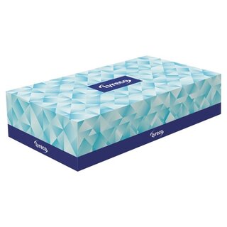 Kosmetikt�cher Lyreco, 2-lagig, 210 x 210mm (B x H), 100 T�cher