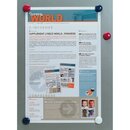 Haftmagnet Comby , Durchmesser: 27mm, farbig sortiert, 6...