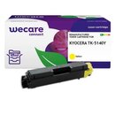 WECARE Toner kompatibel zu Kyocera TK-5140Y gelb