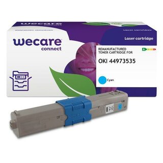 WECARE Toner kompatibel zu Oki 44973535 cyan