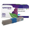 WECARE Toner kompatibel zu Oki 44973535 cyan