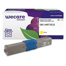 WECARE Toner kompatibel zu Oki 44973533 gelb