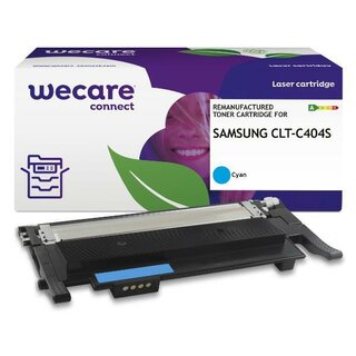 WECARE Toner kompatibel zu Samsung Clt-C404S cyan