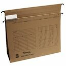 H�ngesammler Lyreco, Bodenbreite: 60mm, naturbraun