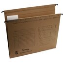 H�ngesammler Lyreco, Bodenbreite: 40mm, naturbraun