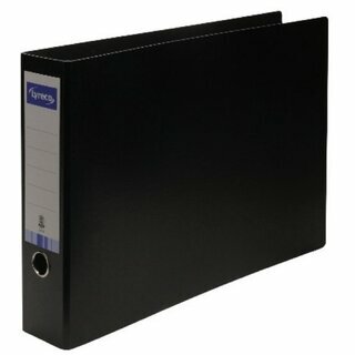 Ordner Neutral A3 quer, Rückenbreite: 80mm, schwarz