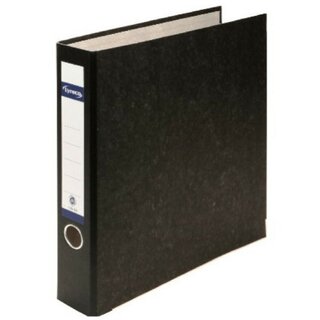 Ordner A4, R�ckenbreite: 57mm, ohne Schlitze, schwarz