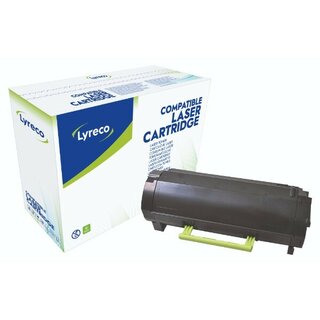 Toner kompatibel mit Lexmark 50F2000, Reichweite: 1.500 Seiten, schwarz