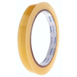 Klebefilm transparent Lyreco, 12 mm x 66 m, 12 St�ck