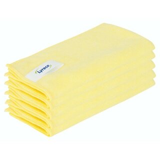 Microfasertuch Neutral, 40 x 40cm, alle Oberflchen, gelb, 5 Stck