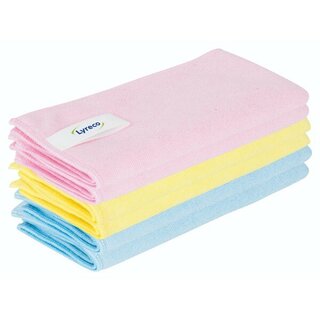 Microfasertuch Lyreco, 40 x 40cm, alle Oberfl�chen, sortiert, 6 St�ck