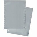 Register Neutral Budget 1-5, A4, aus Kunststoff, 5 Blatt,...