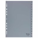 Register Neutral Budget 1-15, A4, aus Kunststoff, 15...
