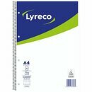Collegeblock Lyreco, A4, kariert, 70g, 4fach gelocht, 80...